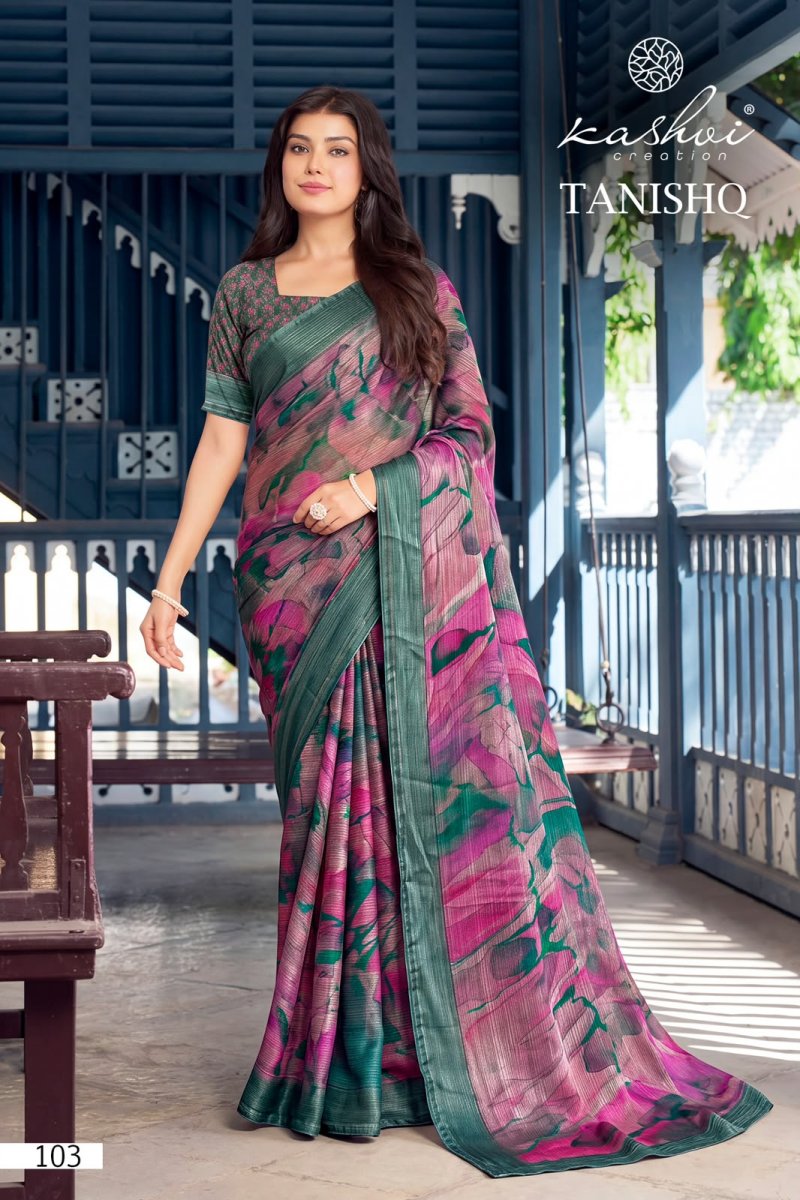Tanishq Vol 1 By Kashvi Siya Silk Digital Printed Saree